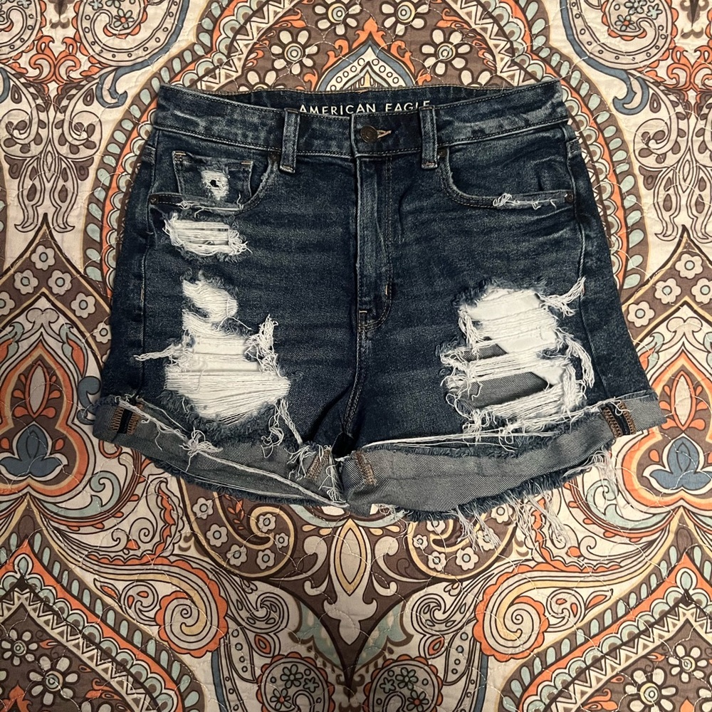 American Eagle Outfitters Distressed Jean Shorts